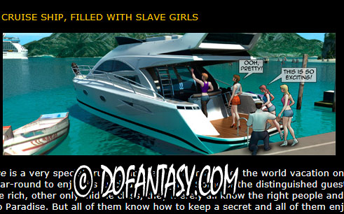The paradise cruise adventure - Women into joining their slave harem