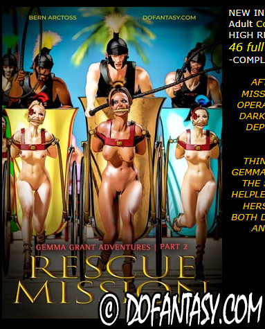 Gemma grant adventures part 2: Rescue mission - Fucked over and over again in all of her tight and shrieking holes