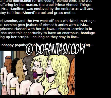 Harem horror hell part 8 - Princess Jasmine knows no shame as she parties in a massive sex orgy in the palace