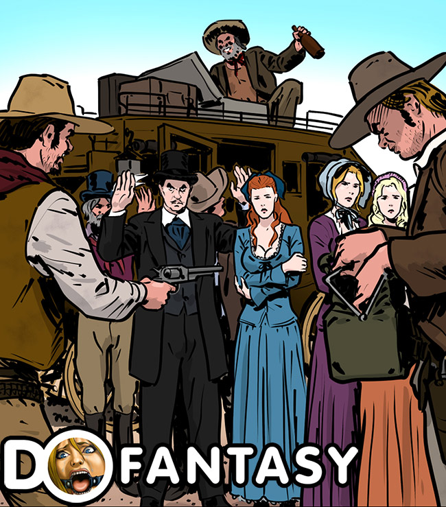 Gentlemen's Club, The Origin - Held by the bandits in their remote hideout, the women face an atmosphere of fear and intimidation