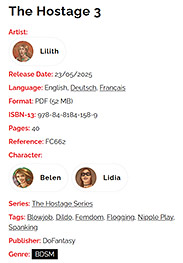 The Hostage 3 - The comic explores themes of control, submission, and resilience as Belen navigates her traumatic ordeal