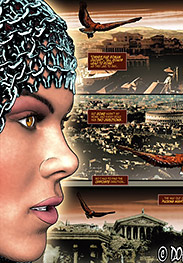 Spartana 2, Gladiatrix - Spartana defies the sadistic Aurelia and Rome's elite