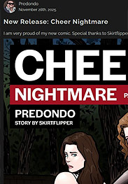 Cheer Nightmare part 1 - The narrative escalates with violent abductions, sexual assaults, and a chilling revelation of a human trafficking operation
