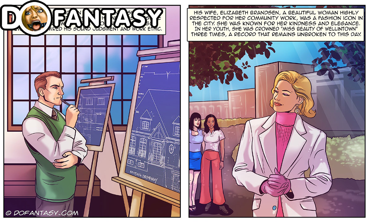 The Wellintown Collector 2, The Awekening of Nelson Davis - Drawing her into an private scenario that reflects his long-held fantasies and desire for domination 