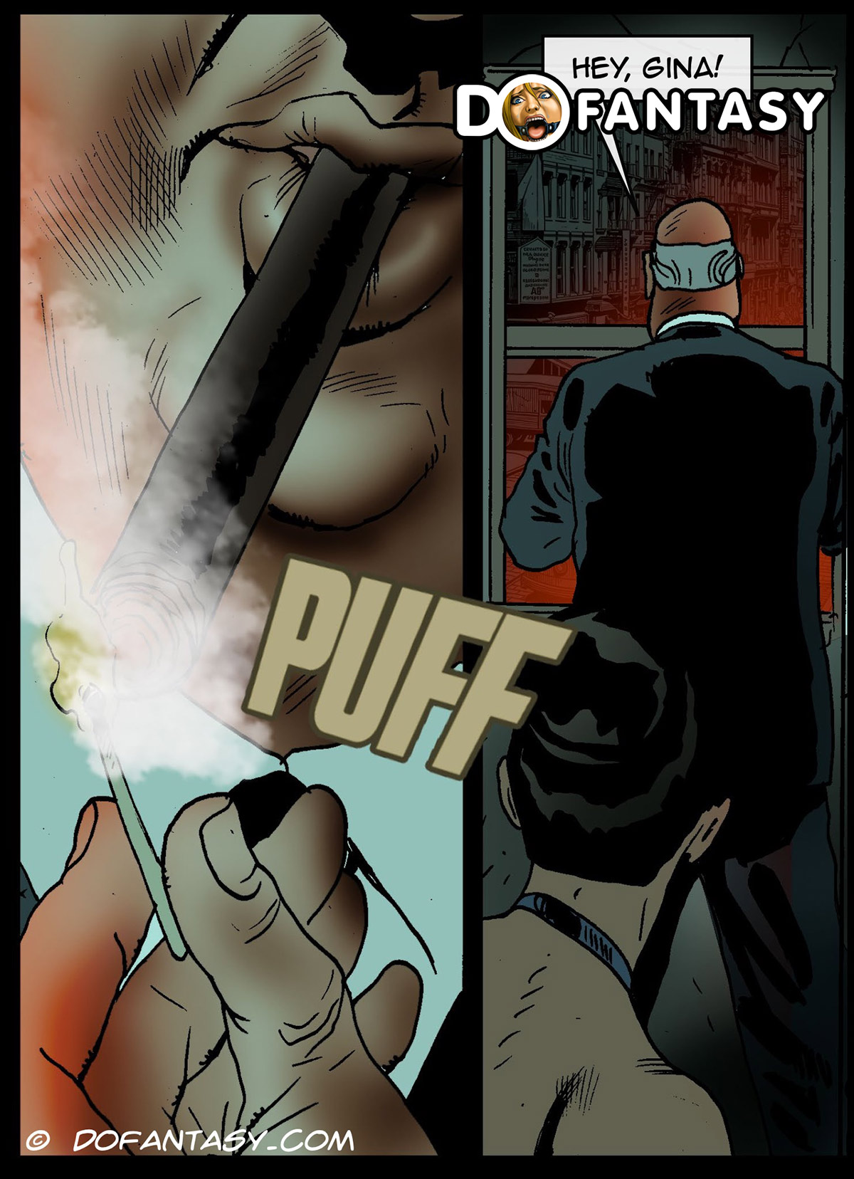 Mobsters Vendetta 2 - Now you sluts are both wet you can start drinking each other's cunt juice