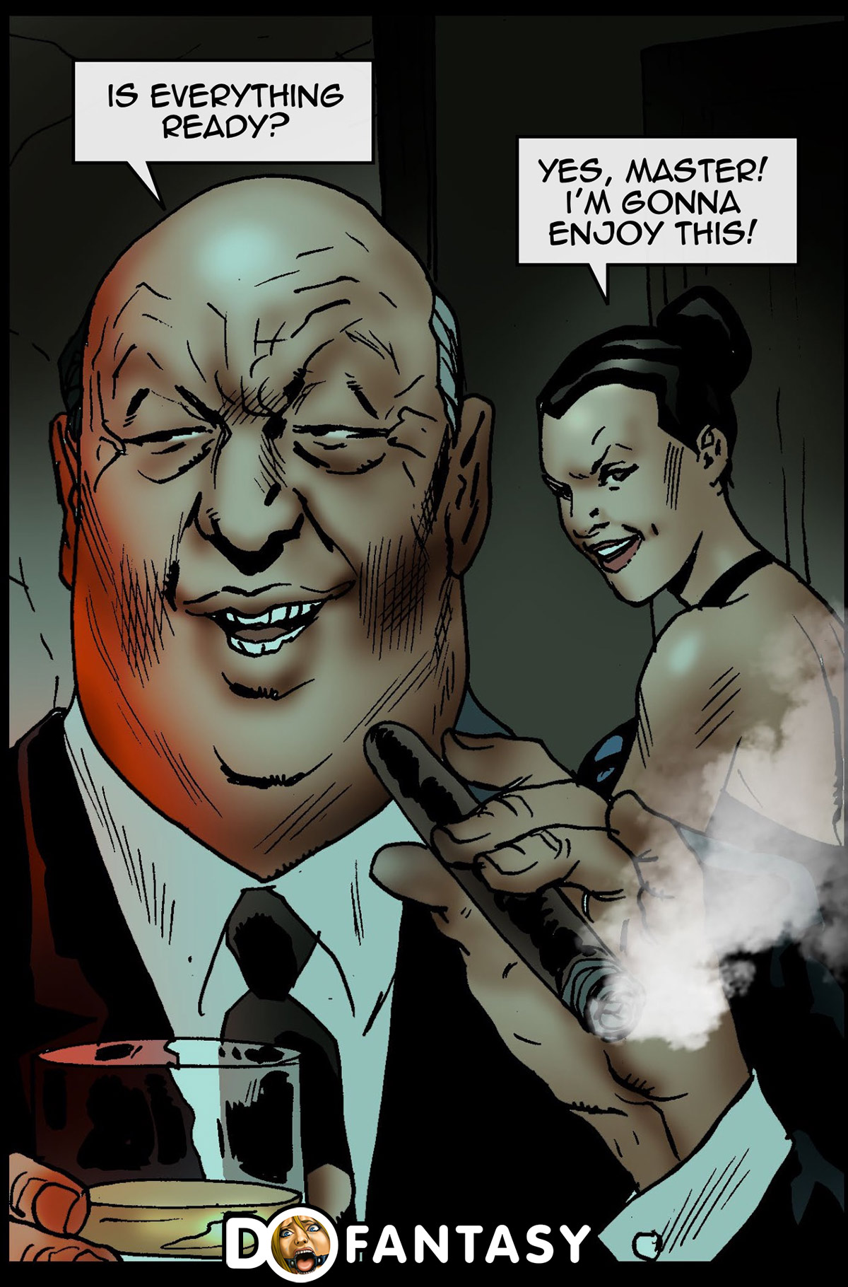 Mobsters Vendetta 2 - Now you sluts are both wet you can start drinking each other's cunt juice