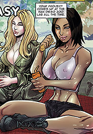 Latex Cargo - Don't give him your face, that's what he wants, look like his sex toy